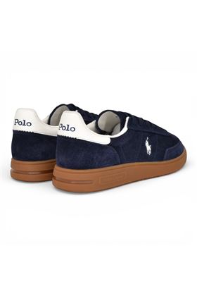 Sneaker uomo Polo R.L. in camoscio colore blu. POLO RALPH LAURENT | 809978008-001
